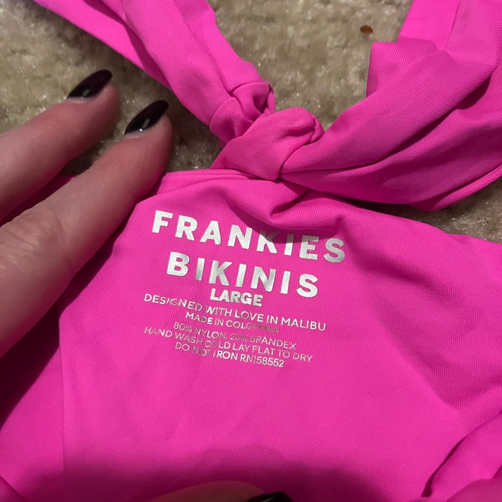 Frankie’s Bikinis one piece swimsuit